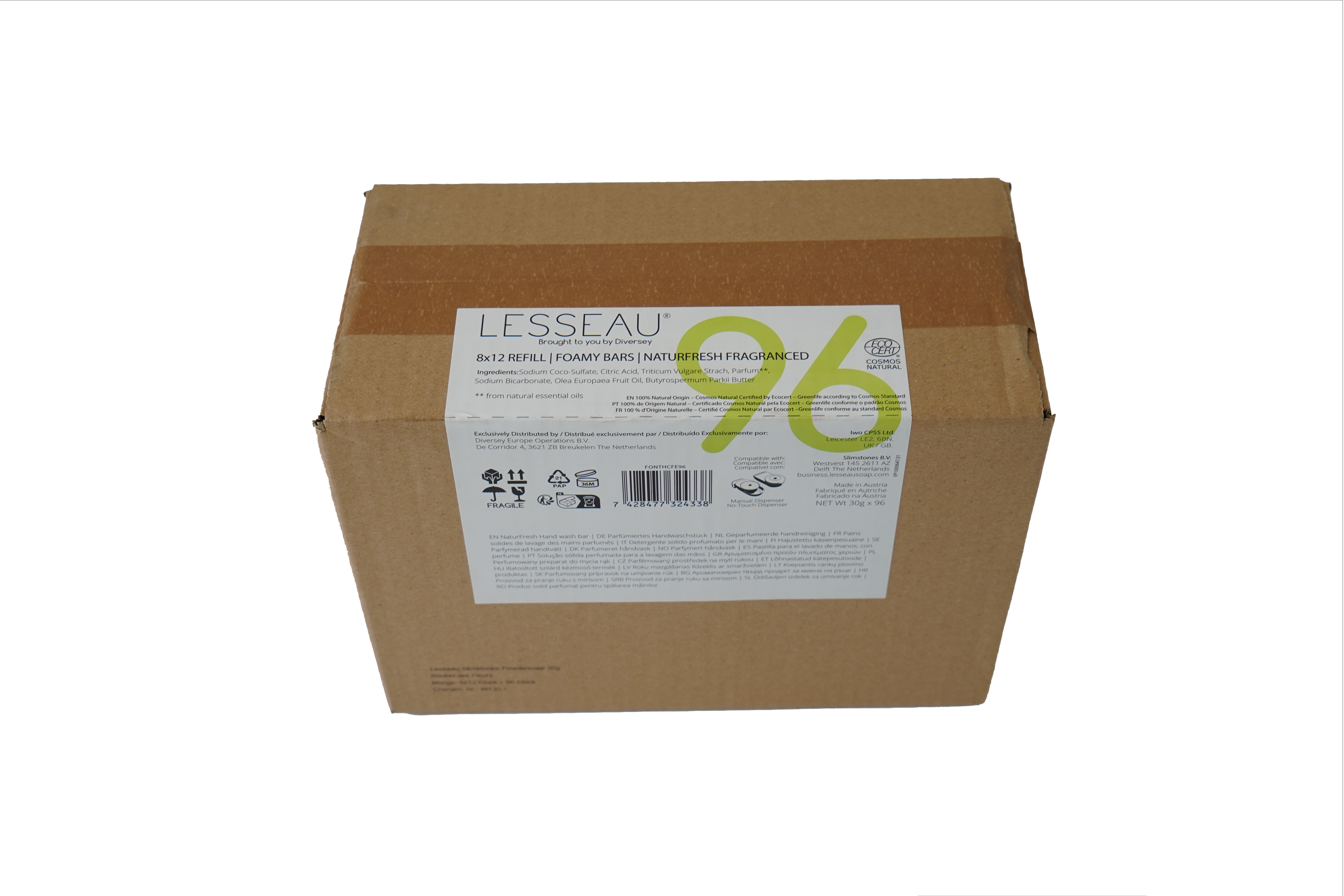 FONTHCFE96-NaturFresh 8x12pc